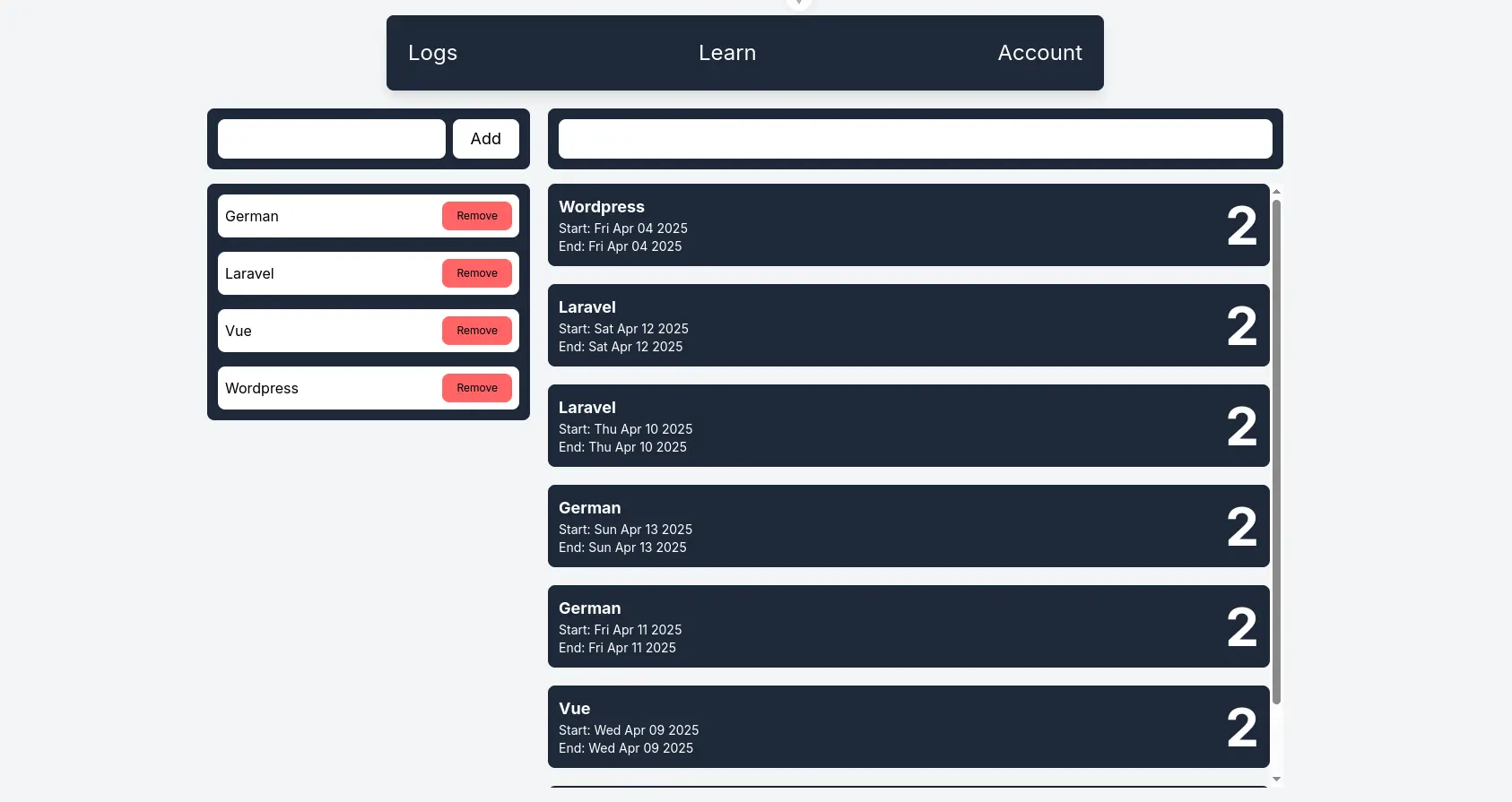 Original UI